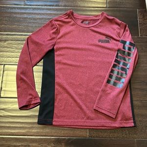 Boys Puma long sleeved shirt